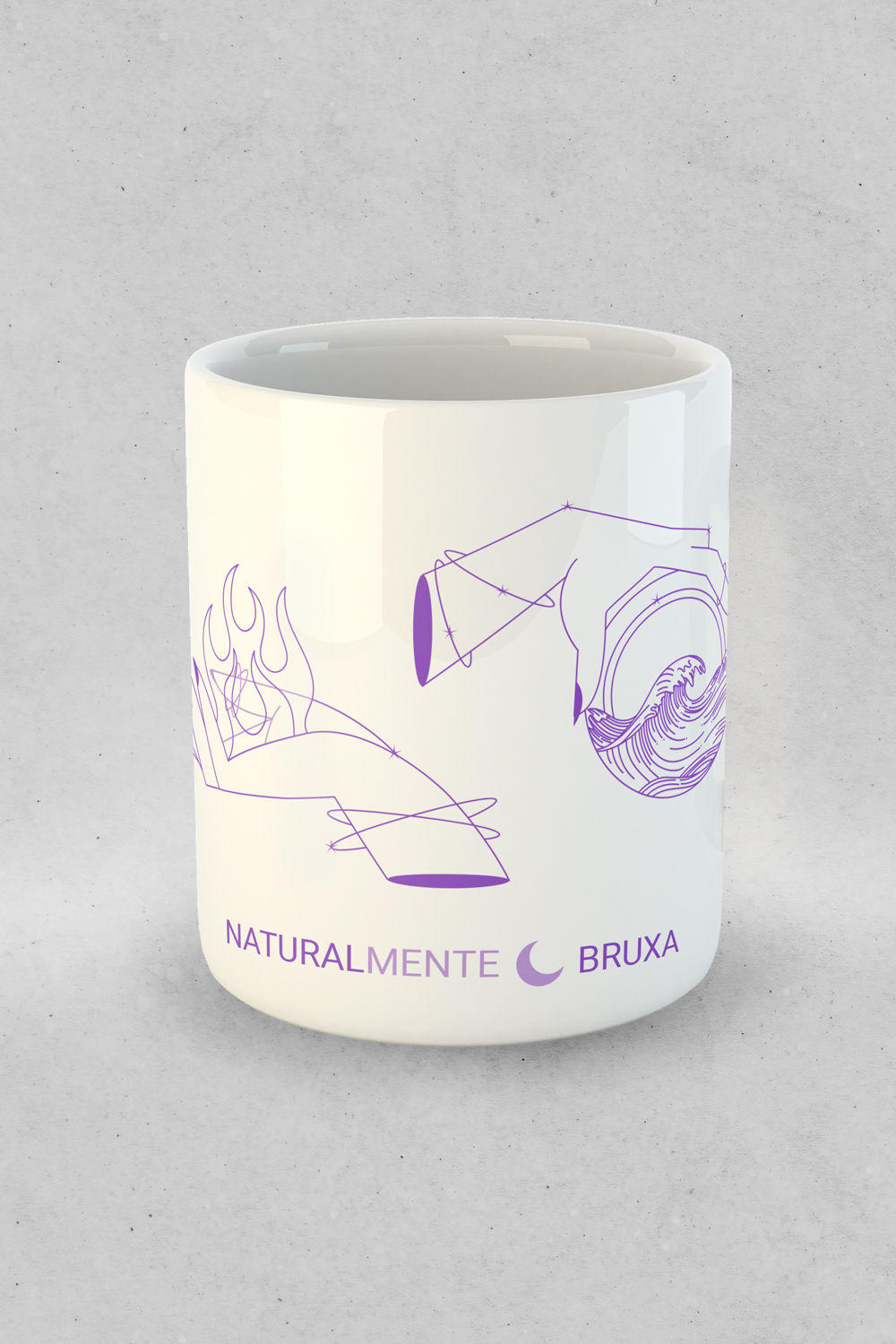 Caneca NB - Quatro elementos - Imagem 2